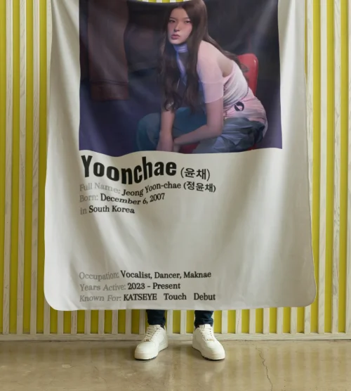 Katseye Yoonchae Blanket #1