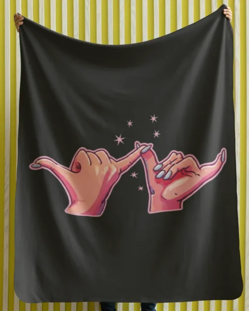 katseye touch hands blanket