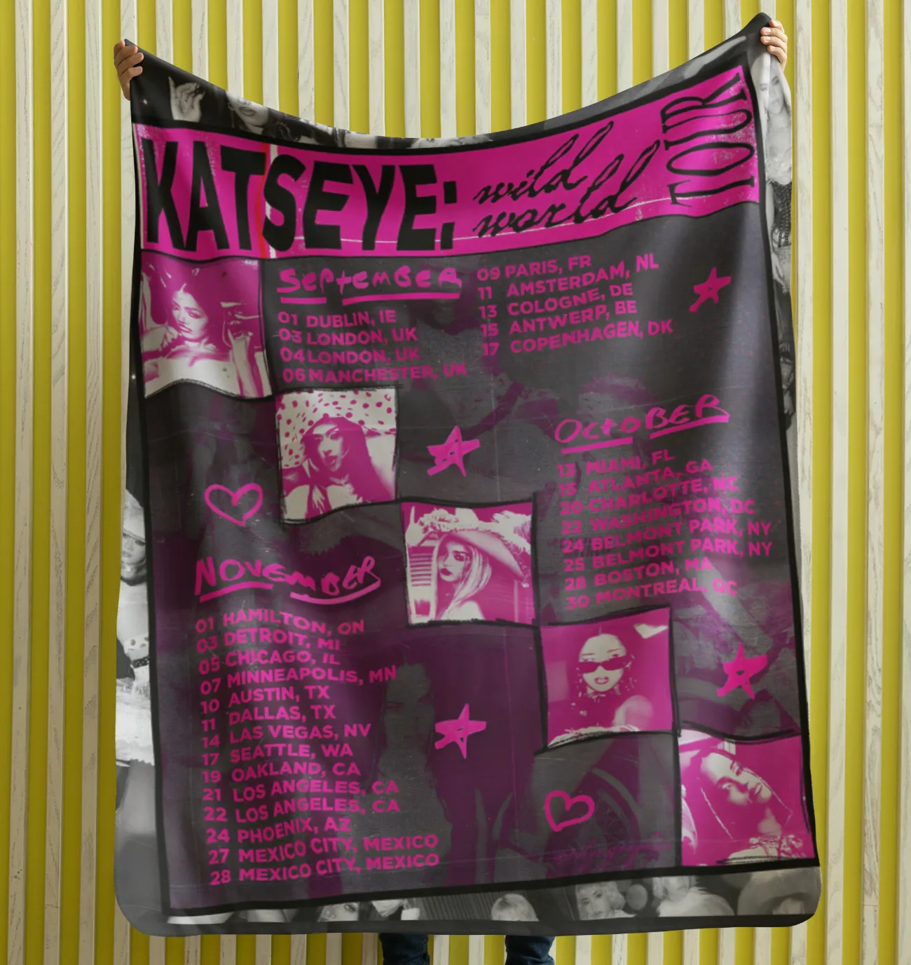 katseye wild blanket