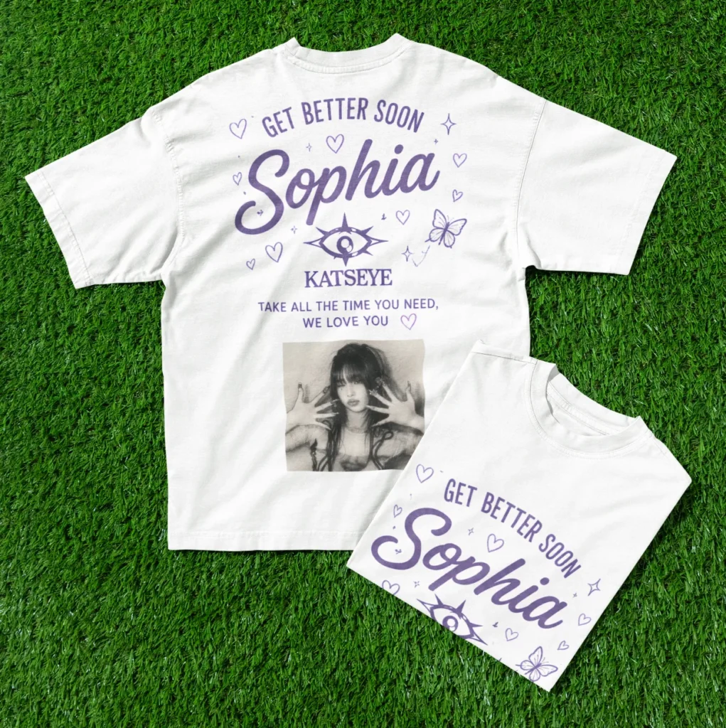 katseye sophia come back merch