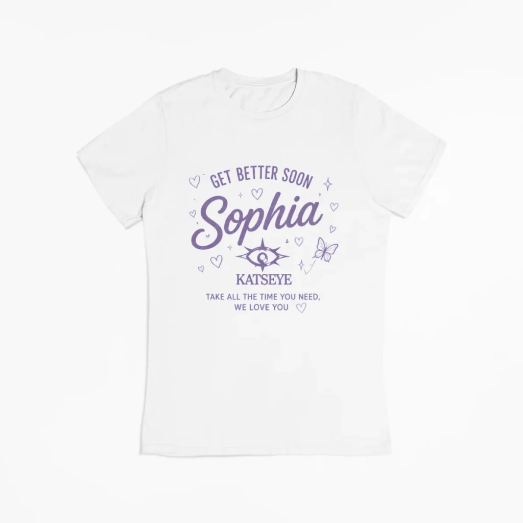 katseye sophia come back merch