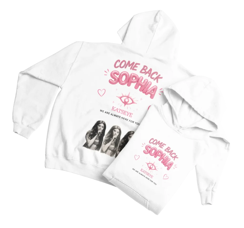 katseye sophia come back merch