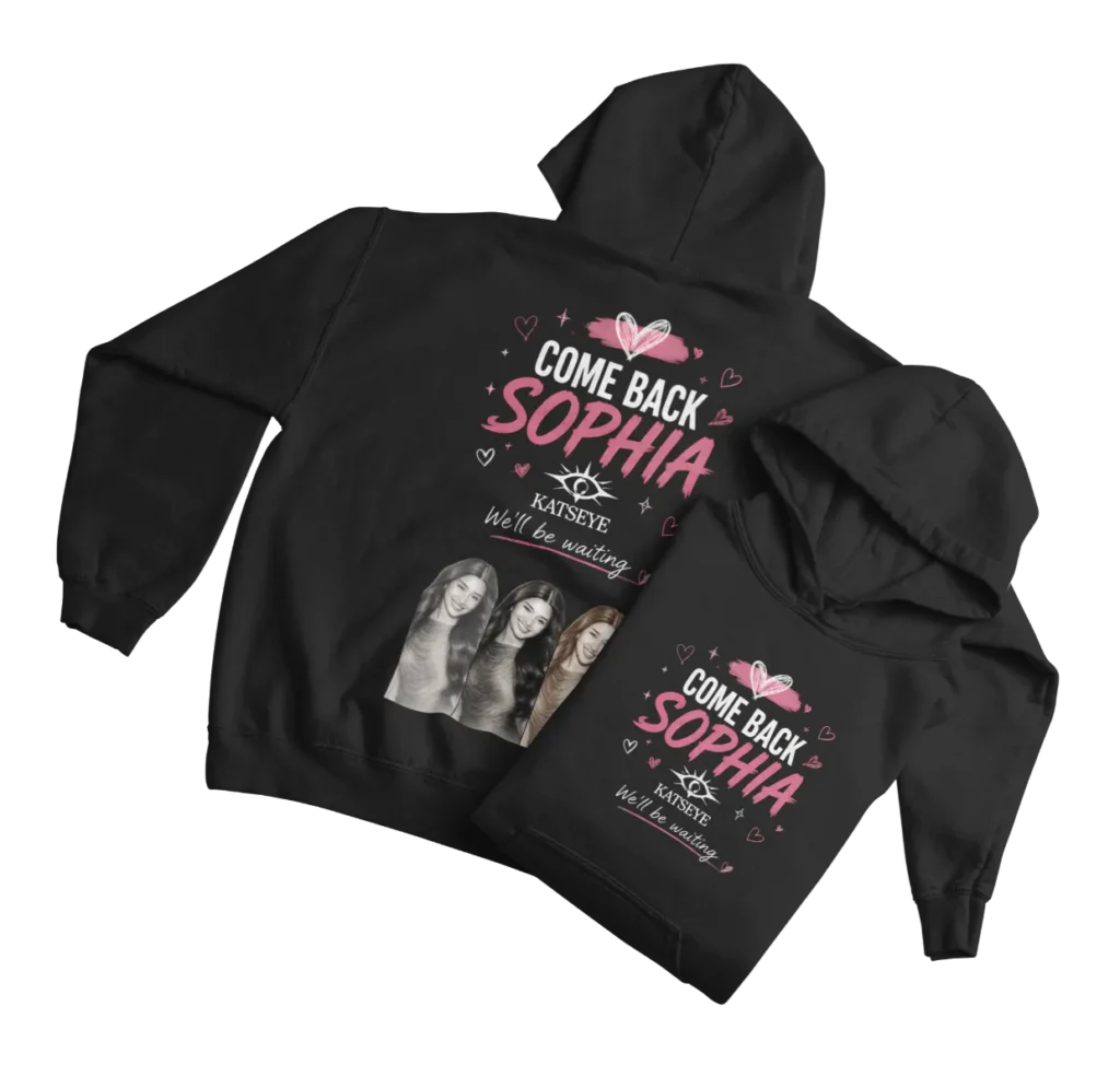 katseye sophia come back merch