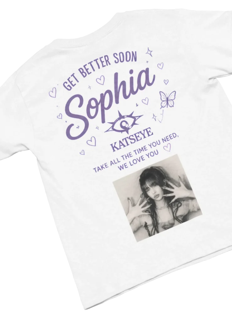 katseye sophia come back merch