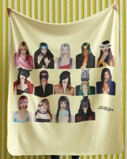 KATSEYE Wild Gallery Blanket