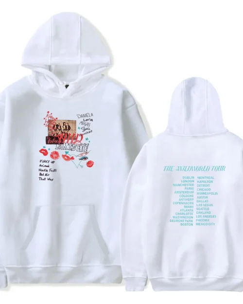 KATSEYE Wildworld Collage Hoodie