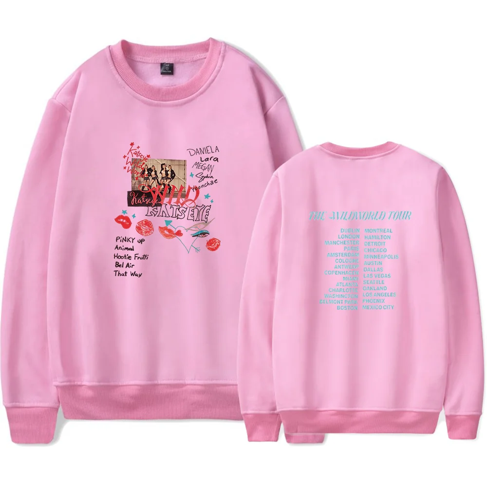 KATSEYE Wildworld Collage Sweatshirt - Image 5